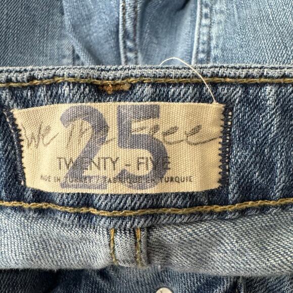 Free People We the Free Carmen Flare Distressed Womens Jeans Size 25 - Picture 11 of 12